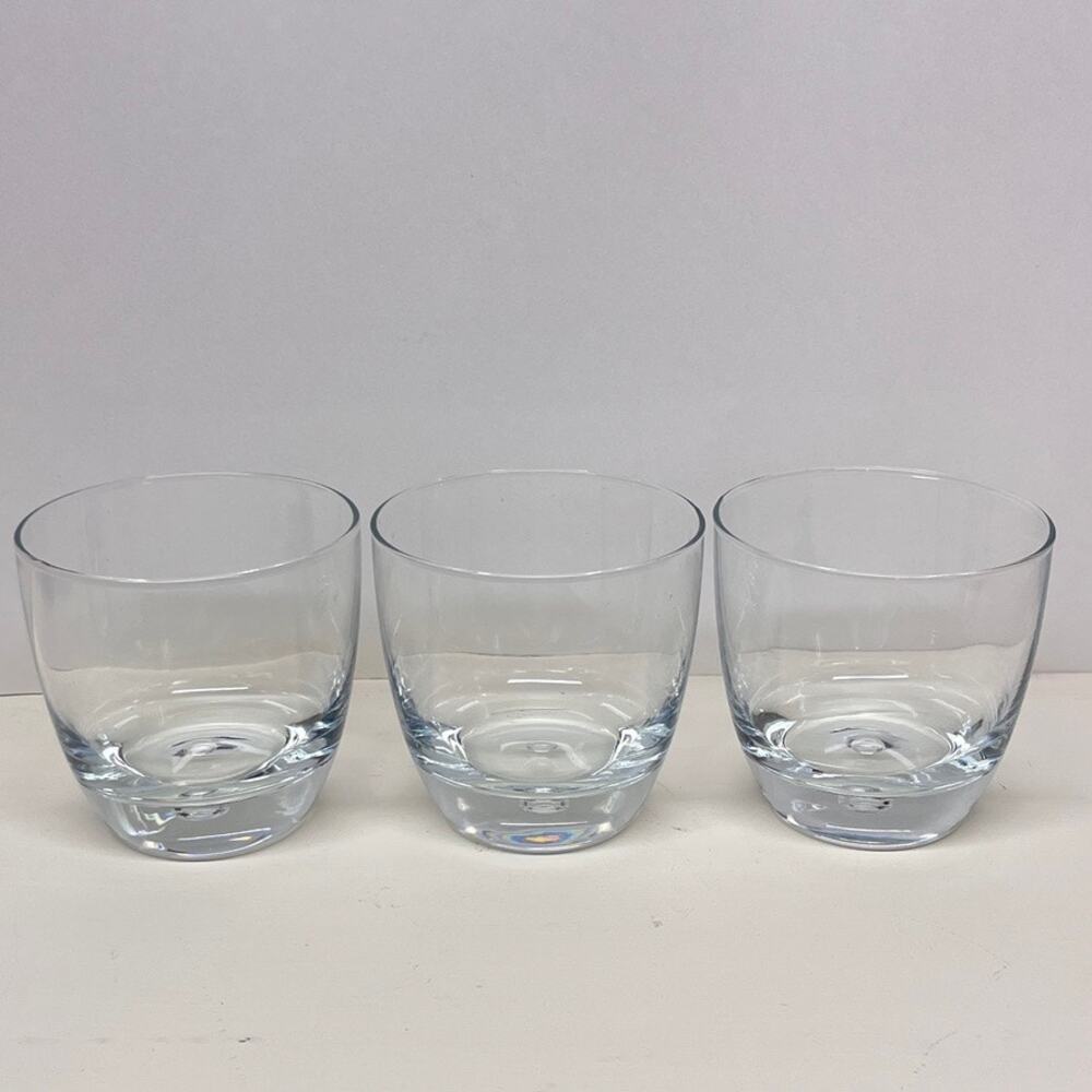 Bormioli Rocco Double Old Fashioned Glasses Set of 3